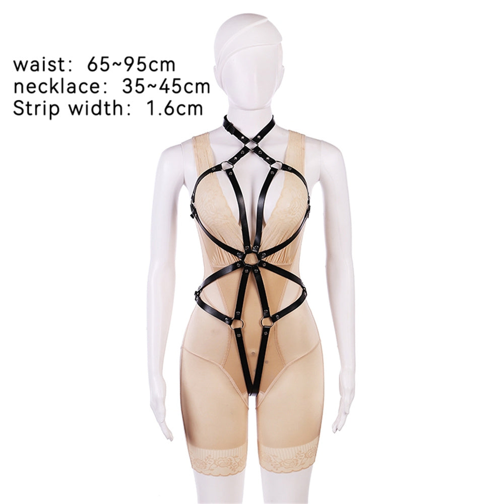 BDSM Restraints Kit Sex- Bondage With Adjustable Straps Back Body Restraints Device Couples